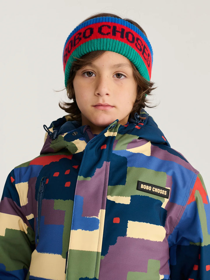 Bobo Choses multicoloured knitted headband
