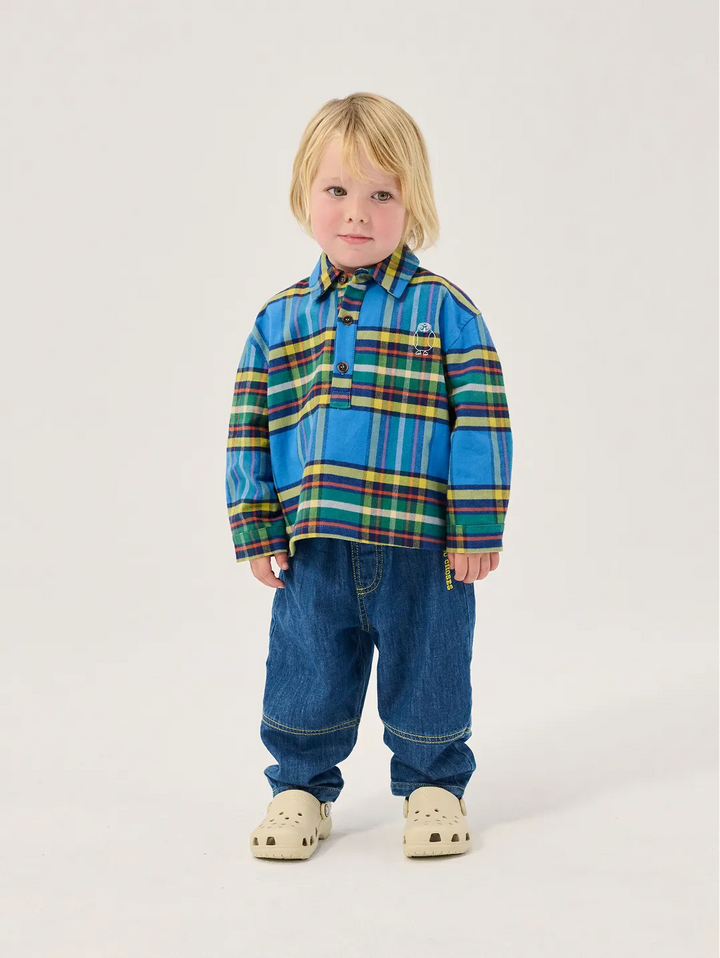 Plaid all over shirt