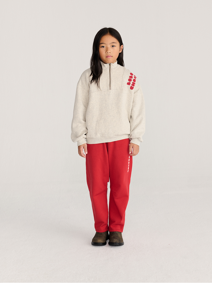 Bobo Choses Bolder half zipped sweatshirt