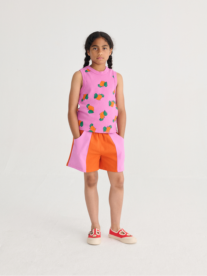 Bobo Choses color block woven shorts