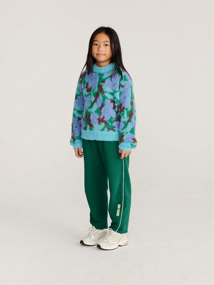 Watercolor all over jacquard jumper