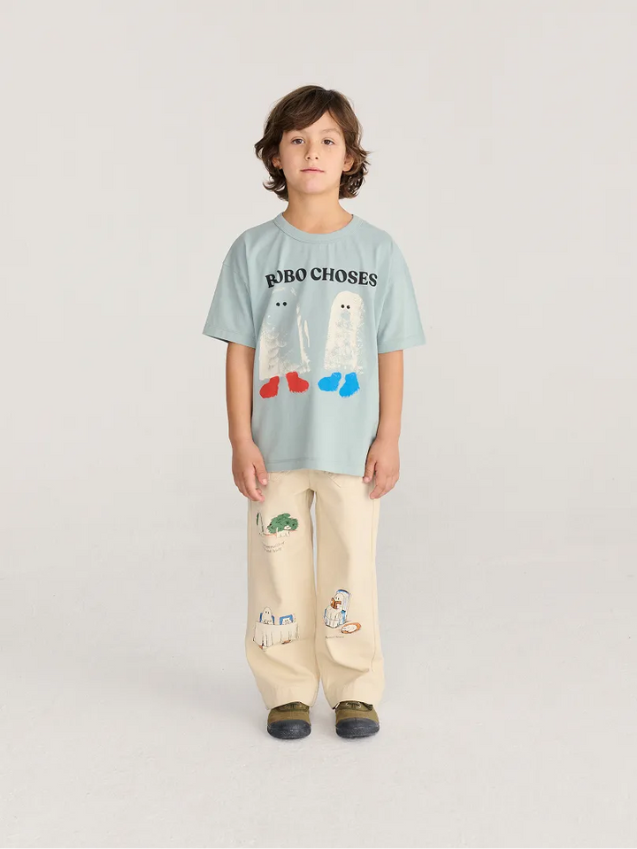 Booty Ghosts blue T-shirt