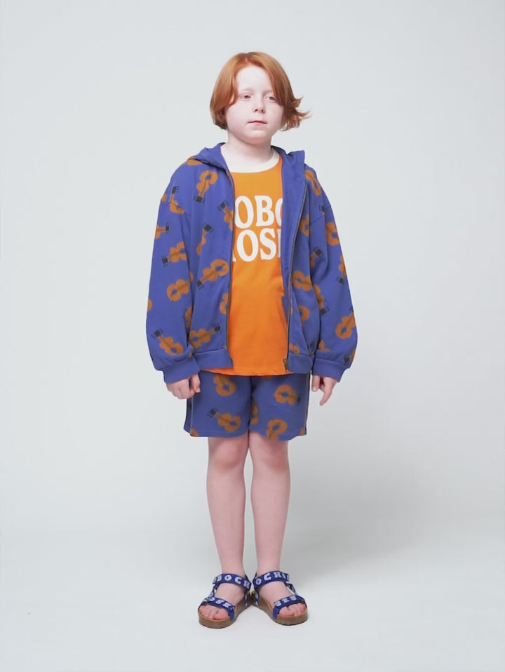 アコースティックギター柄パーカー