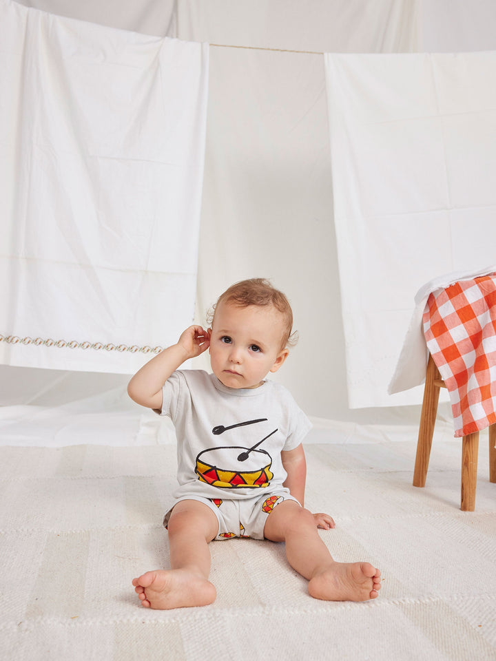 Baby Play the Drum T-Shirts