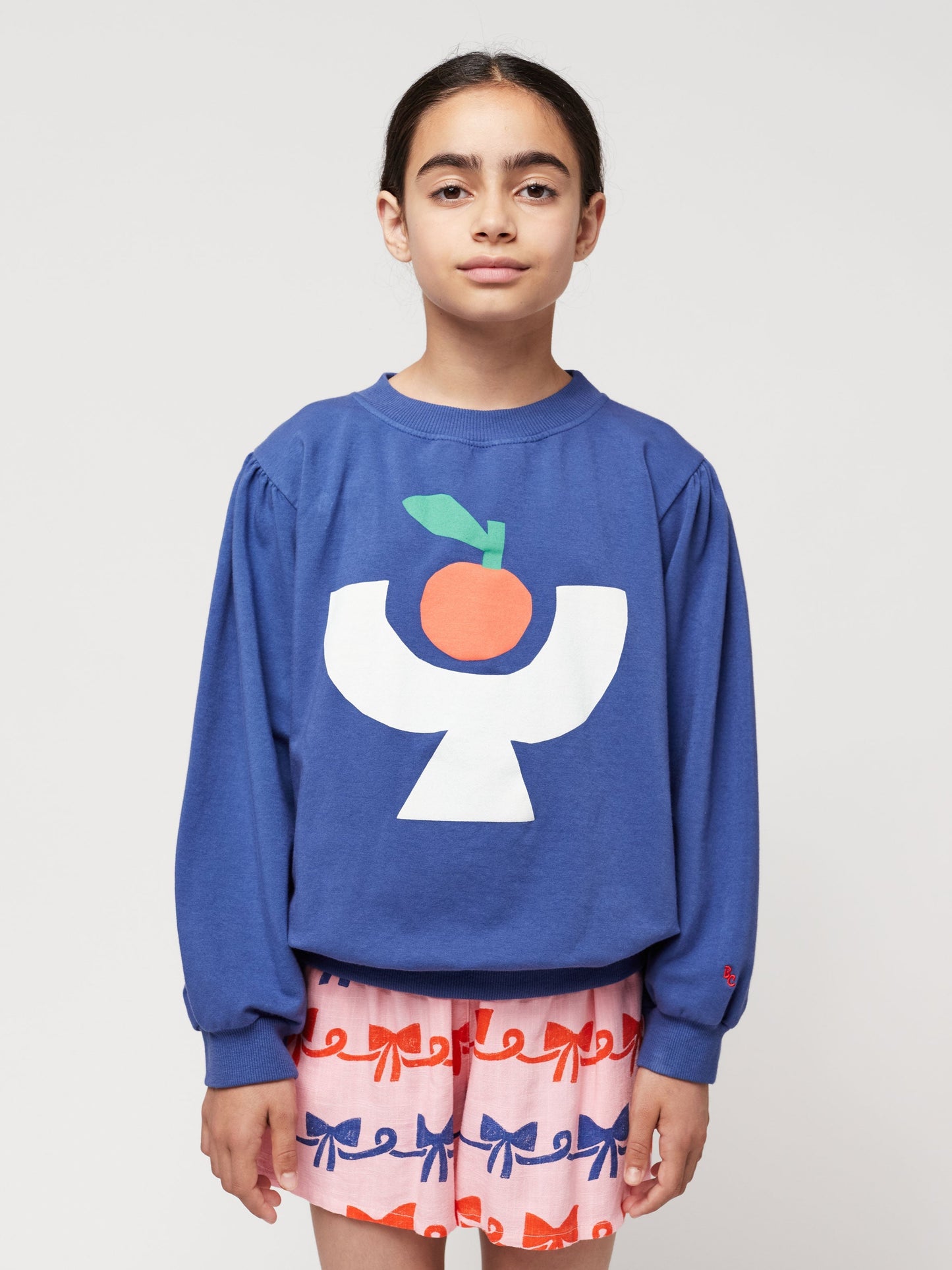 トマトプレートスウェットシャツ