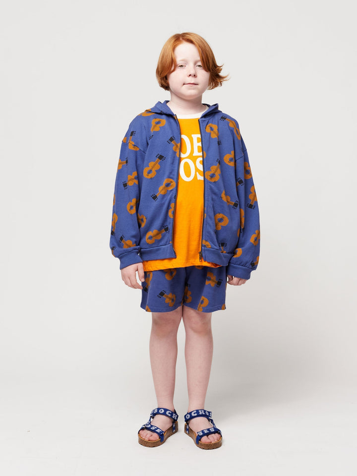 アコースティックギター柄パーカー