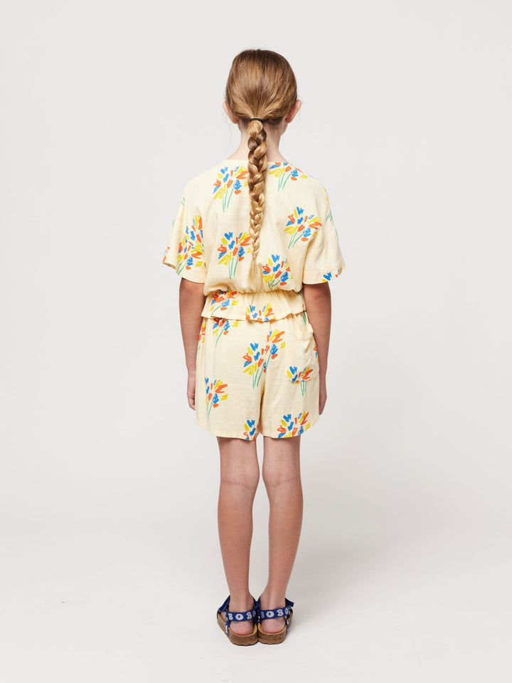 Fireworks all over woven shorts