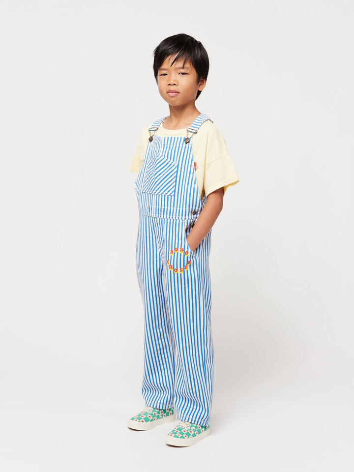 Bobo Choses Circle Stripes overall
