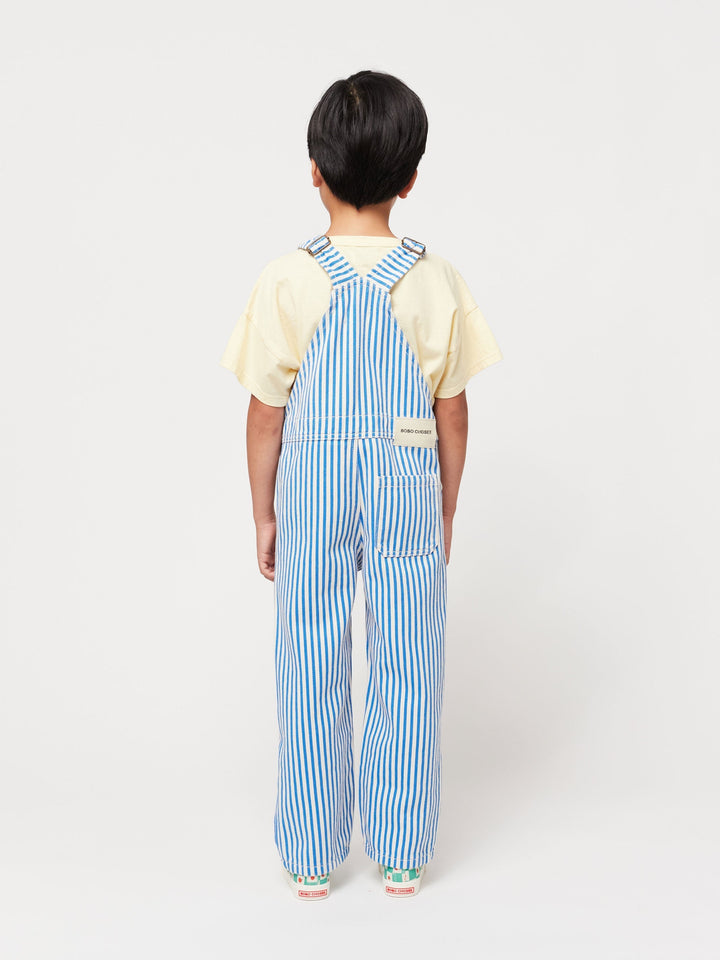 Bobo Choses Circle Stripes overall