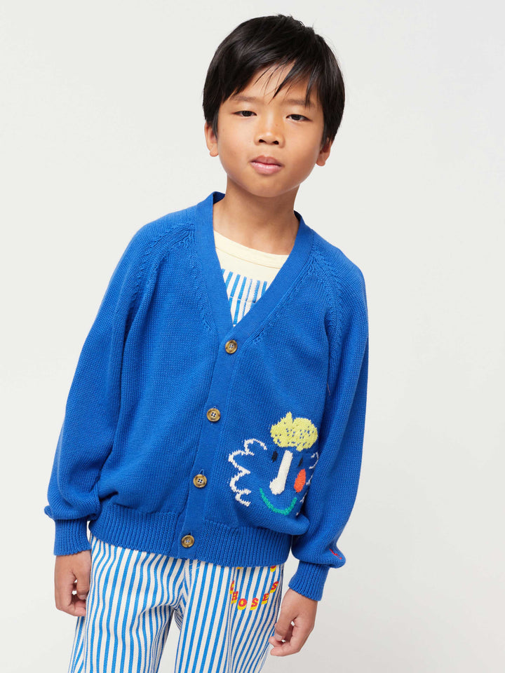 ハッピーマスクカーディガン