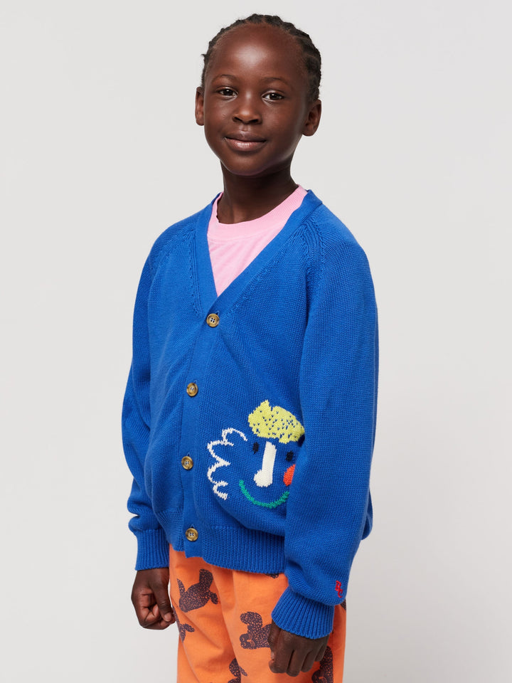 ハッピーマスクカーディガン