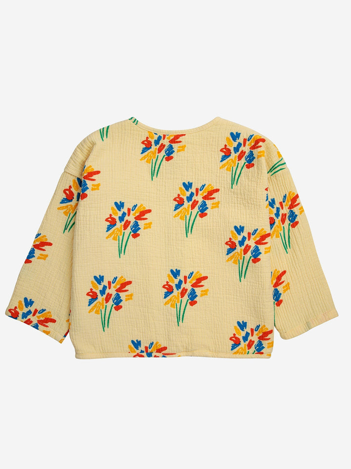 Fireworks all over quilted jacket