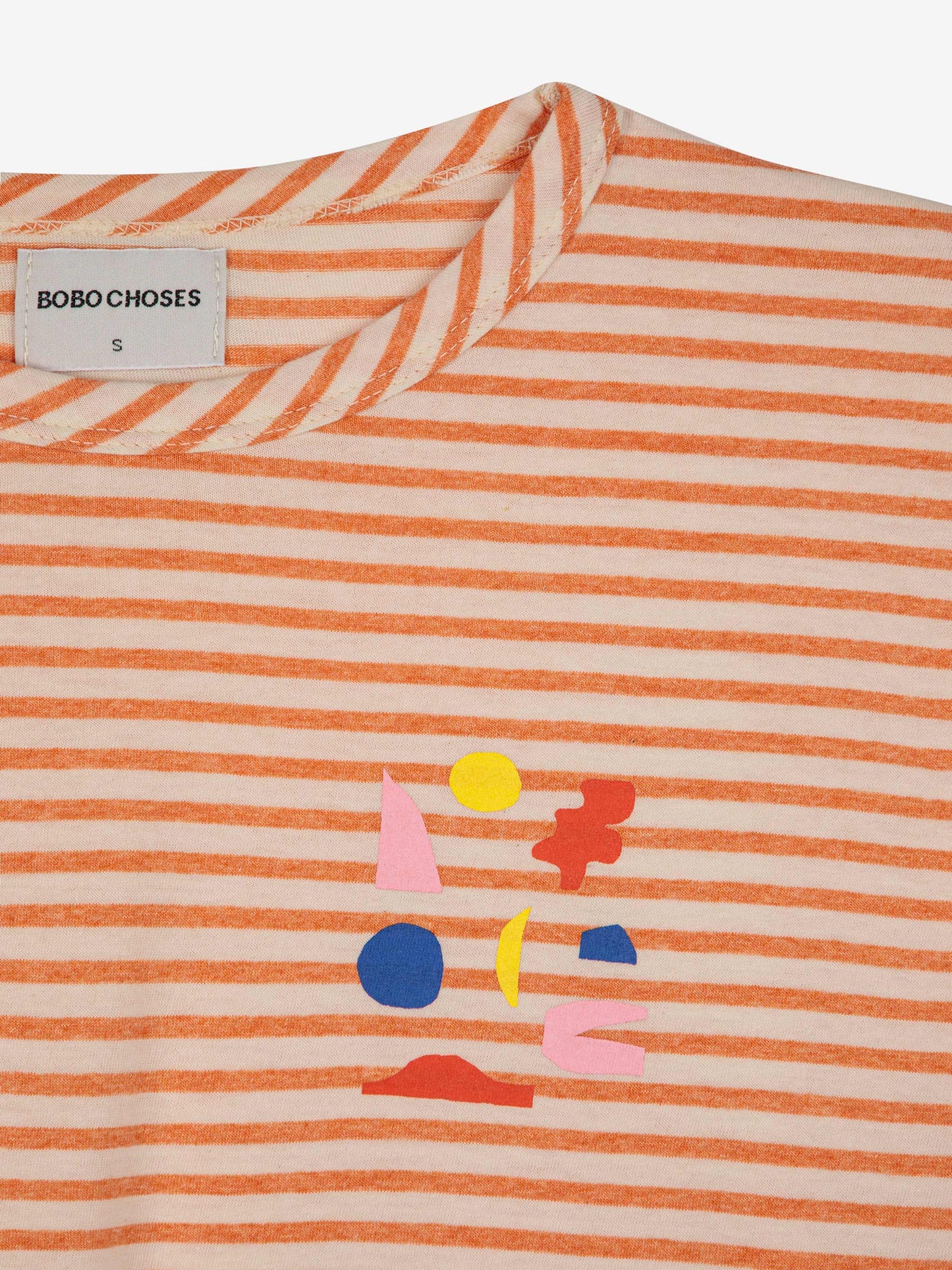 ストライプオーバーサイズTシャツ