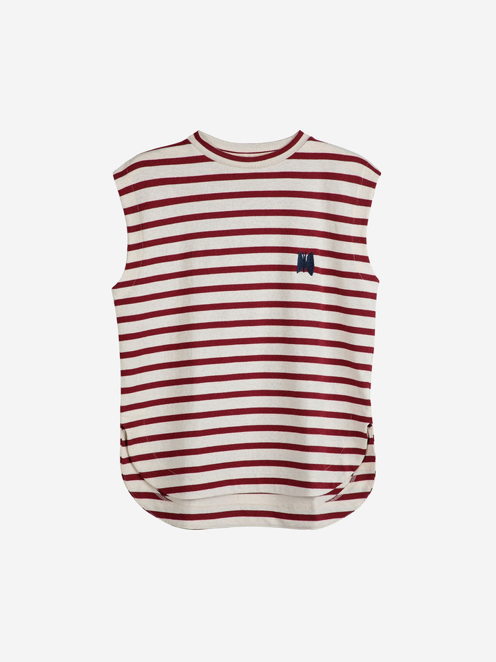 ストライプタンクトップ