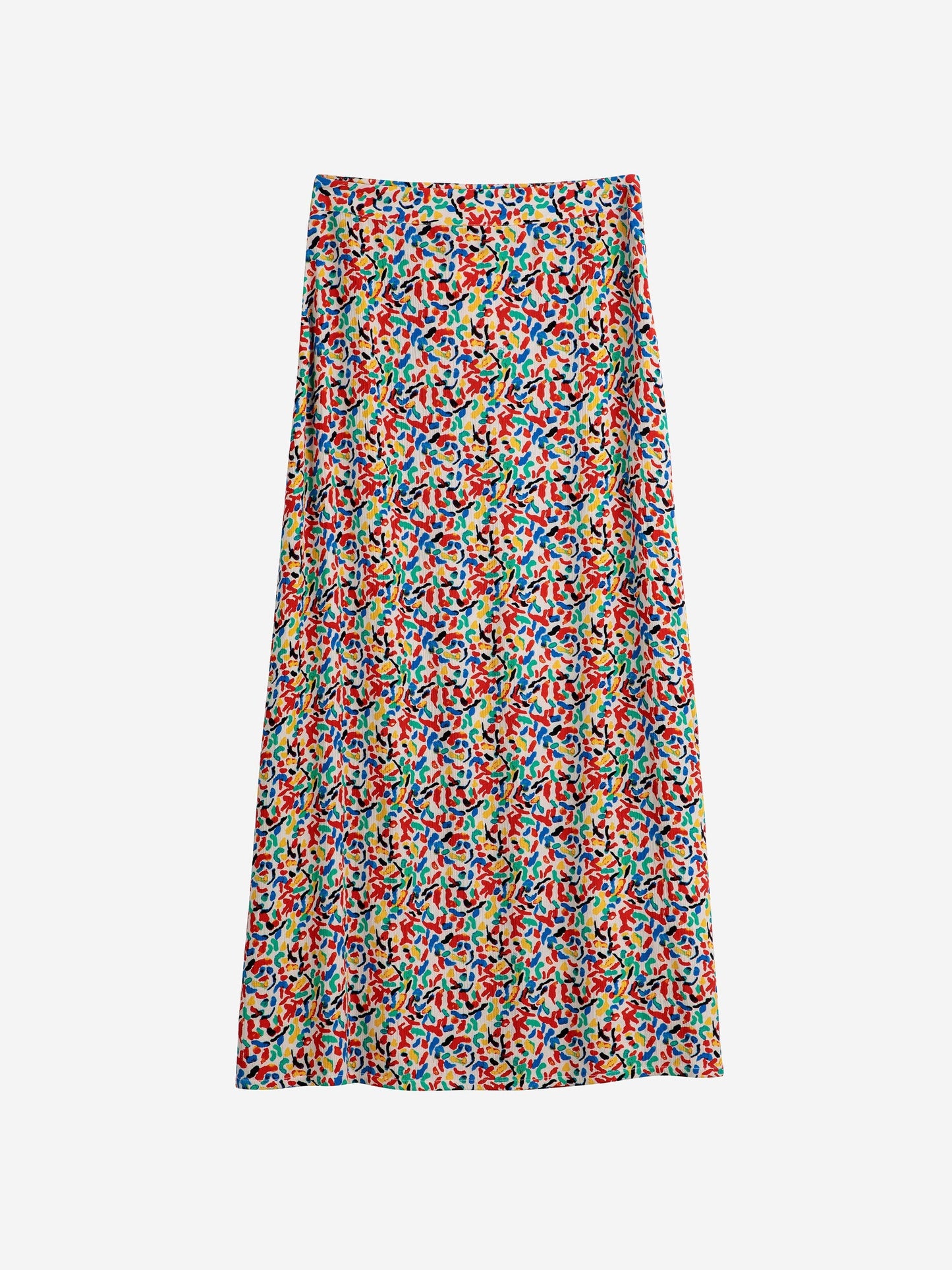 コンフェッティプリントのフレアスカート