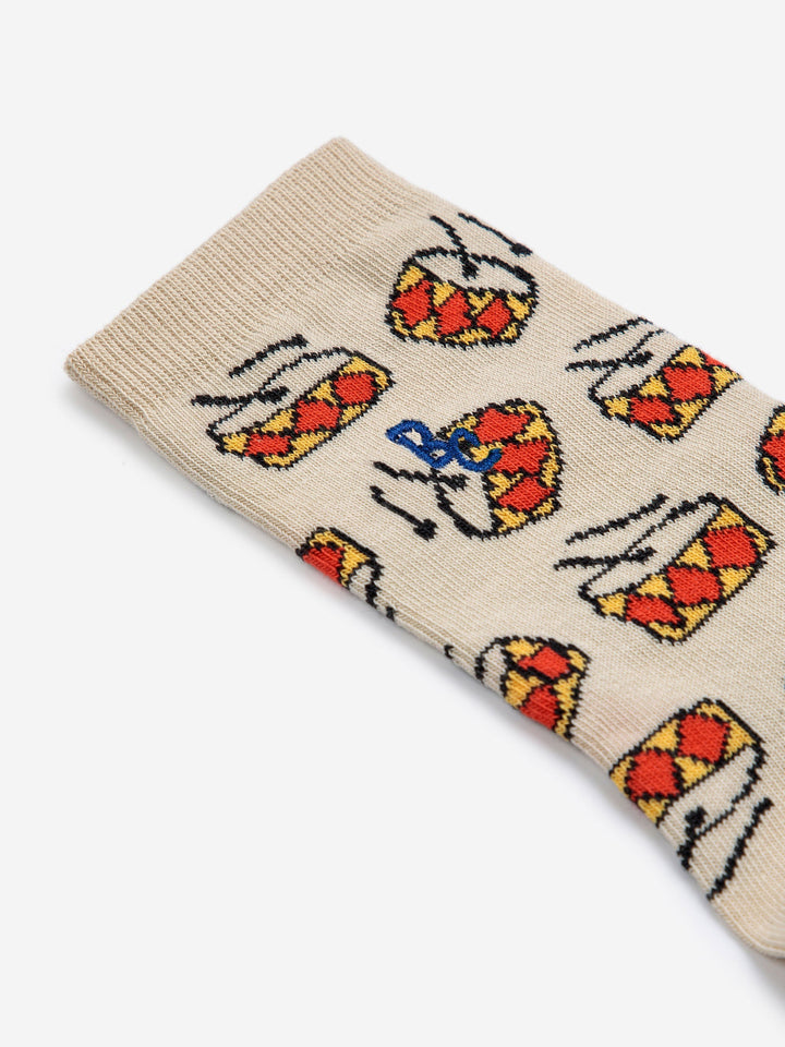 Play the Drum All Over long socks
