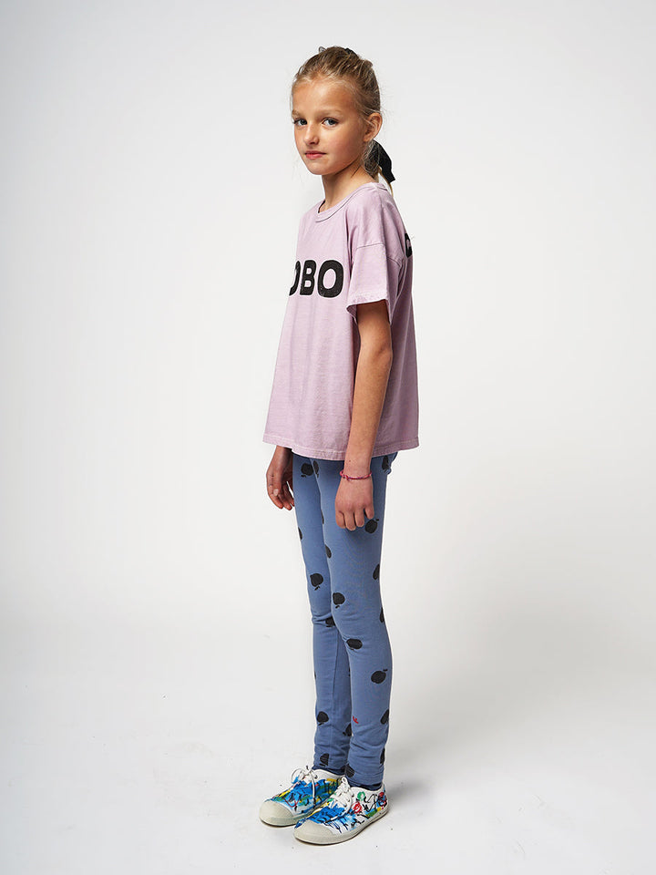 ボボ ラベンダー 半袖Tシャツ
