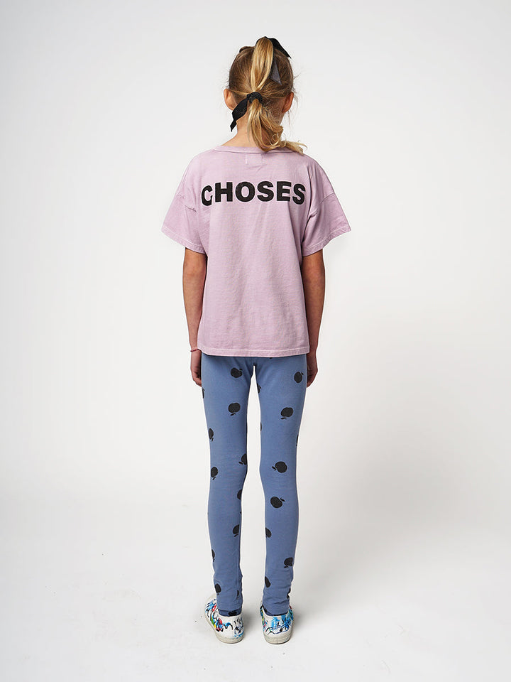 ボボ ラベンダー 半袖Tシャツ