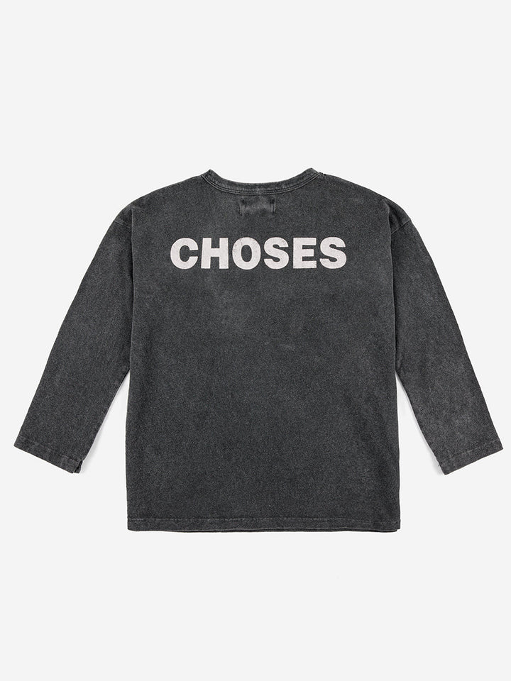 ボボは長袖Tシャツを選びました
